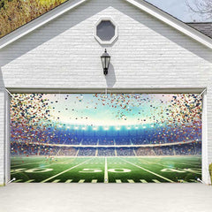 Lofaris Football Stadium Opening Ceremony Garage Door Banner