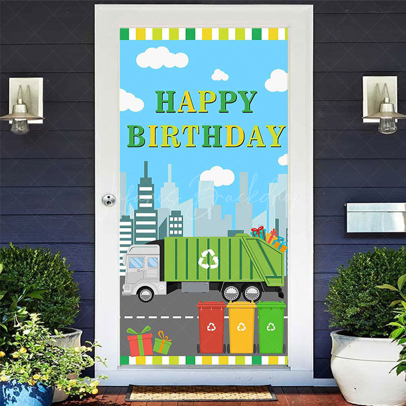 Lofaris Garbage Truck Environmental Friendly Door Cover