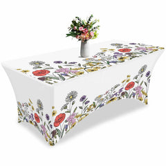 Lofaris Garden Blossom Daisy Sunflower Stretch Table Cover