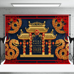 Lofaris Glorious Chinese New Year 2025 Snake Celebration Backdrop