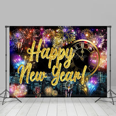 Lofaris Glorious Midnight New Years Eve Cityscape Backdrop