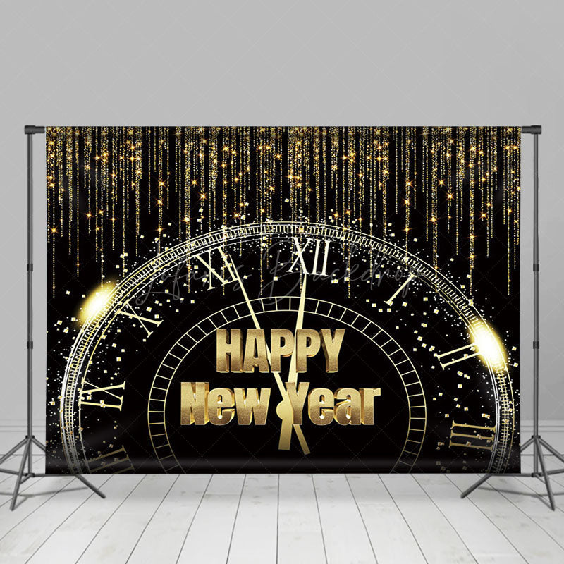 Lofaris Golden Tassel Countdown New Year Photo Backdrop