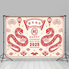 Lofaris Good Luck Lunar Year Of The Snake Holiday Backdrop