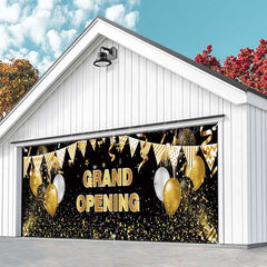 Lofaris Grand Opening Ribbons Celebration Garage Door Banner