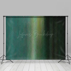 Lofaris Green Abstract Rainbow Pattern Room Set Backdrop