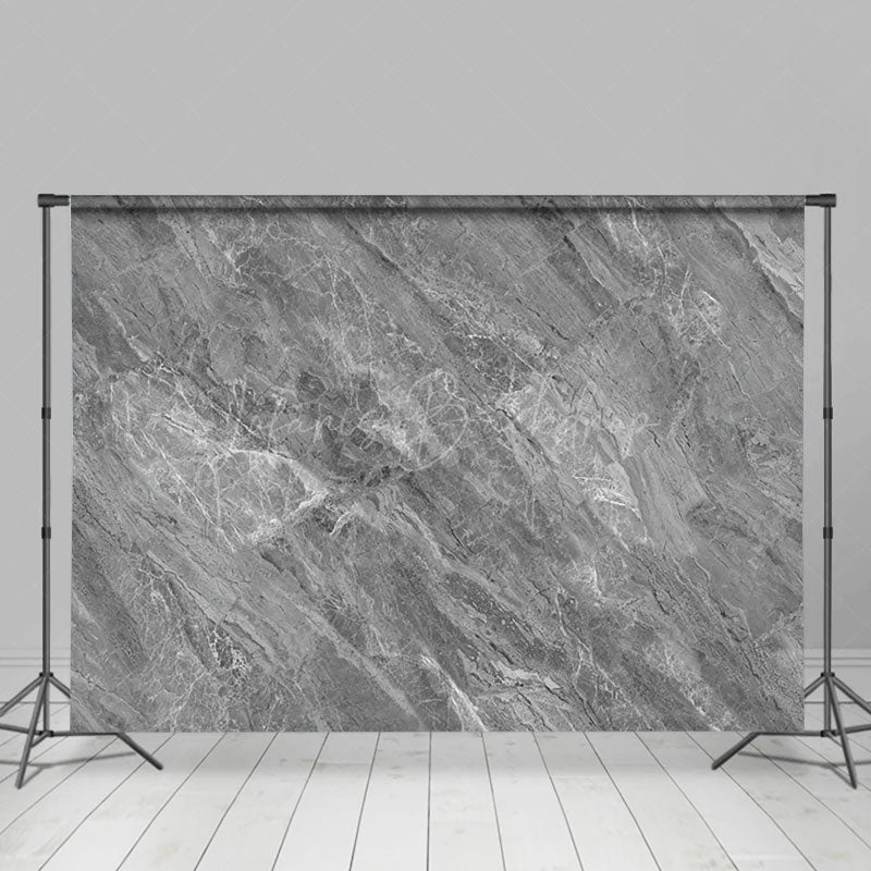 Lofaris Grey Marble Texture Abstract Photography Backdrop