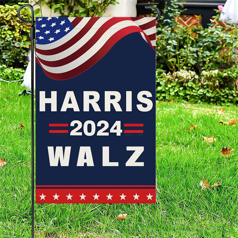 Lofaris Harris 2024 President Flag For Yard Lawn Garden Decor