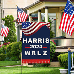 Lofaris Harris 2024 President Flag For Yard Lawn Garden Decor