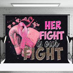 Lofaris Her Fight Is Our Boxing Breast Cancer Backdrop