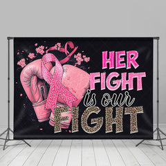 Lofaris Her Fight Is Our Boxing Breast Cancer Backdrop