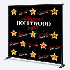 Lofaris Hollywood 20th Birthday Custom Step And Repeat Banner