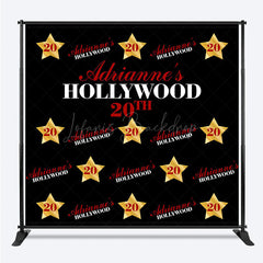 Lofaris Hollywood 20th Birthday Custom Step And Repeat Banner