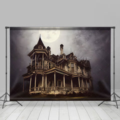 Lofaris Horror Night Spooky Dark Castle Halloween Backdrop