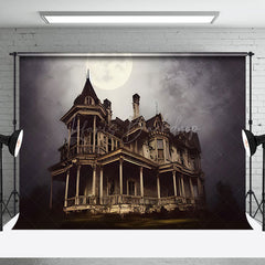 Lofaris Horror Night Spooky Dark Castle Halloween Backdrop