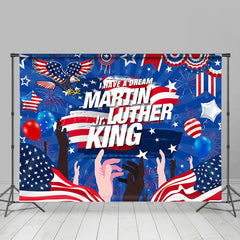 Lofaris I Have A Dream Usa Flag Freedom Mlk Day Backdrop