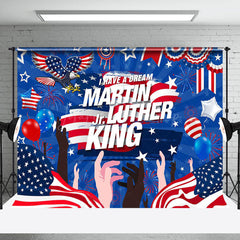 Lofaris I Have A Dream Usa Flag Freedom Mlk Day Backdrop