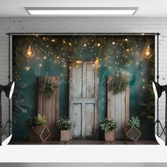 Lofaris Indoor Lights Balcony Spring Photography Backdrop