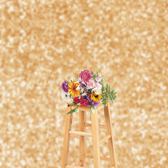 Lofaris Light Mirror Gold Dots Glitter Photography Backdrop