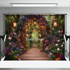 Lofaris Light Spring Colorful Floral Garden Wedding Backdrop