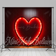 Lofaris Lighted Red Love Valentines Day Room Set Backdrop