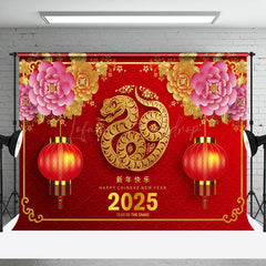 Lofaris Lively Snake Year 2025 Chinese New Celebration Backdrop