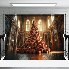 Lofaris Luxury Palace Gifts Xmas Trees Christmas Backdrop