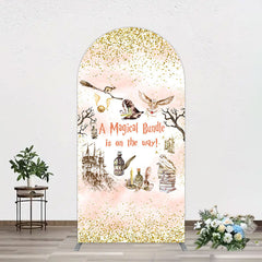 Lofaris Magical Bundle Wizard World Baby Shower Arch Backdrop