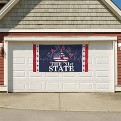 Lofaris Make Canada 51st State USA Map Banner Sign