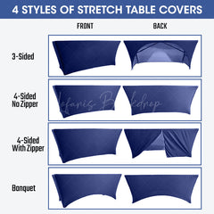 Lofaris Marine Beautiful Mermaid Fish Fitted Stretch Table Cover