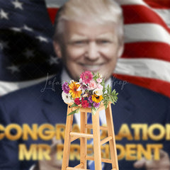 Lofaris Mr President Congrats Celebration 2025 Backdrop