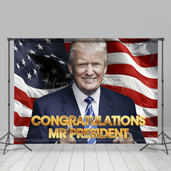 Lofaris Mr President Congrats Celebration 2025 Backdrop