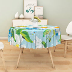 Lofaris Multicolor Flower Pattern Rectangle Tablecloth