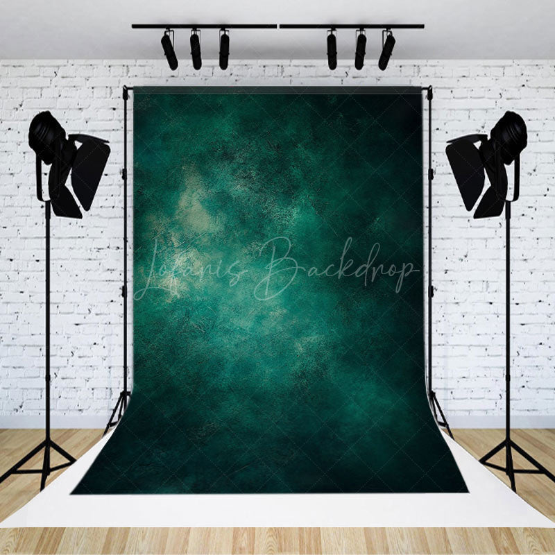 Lofaris Mystical Deep Green And Fuzzy Abstract Art Backdrop