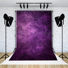 Lofaris Mystical Gradient Purple Abstract Fuzzy Backdrop