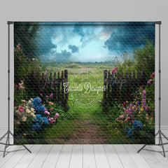 Lofaris Natural Greenery Arch Gate Wedding Room Set Backdrop