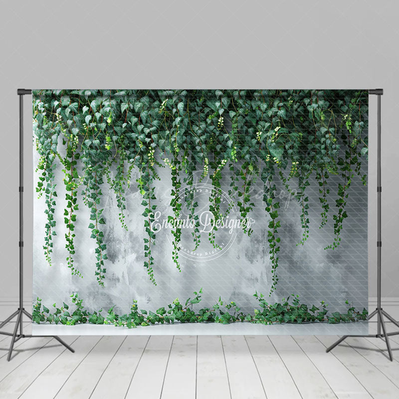 Lofaris Natural Vine Green Plant Spring Photography Backdrop