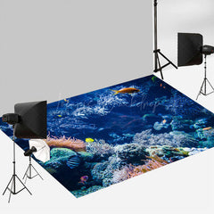 Lofaris Ocean Landscape Reef Combo Set Backdrop