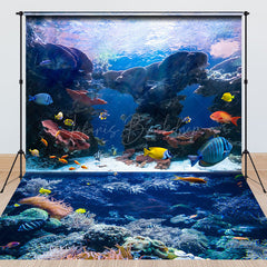 Lofaris Ocean Landscape Reef Combo Set Backdrop