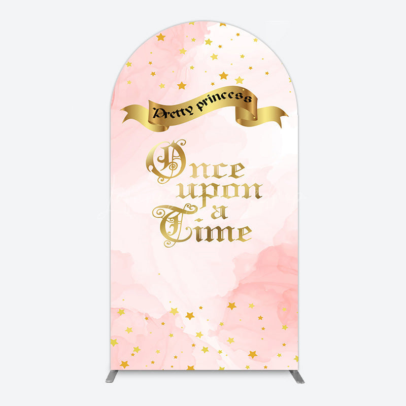 Lofaris Once Upon A Time Stars Pretty Princess Arch Backdrop