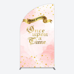 Lofaris Once Upon A Time Stars Pretty Princess Half Moon Arch Backdrop