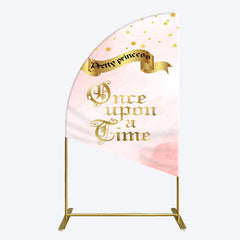 Lofaris Once Upon A Time Stars Pretty Princess Half Moon Arch Backdrop