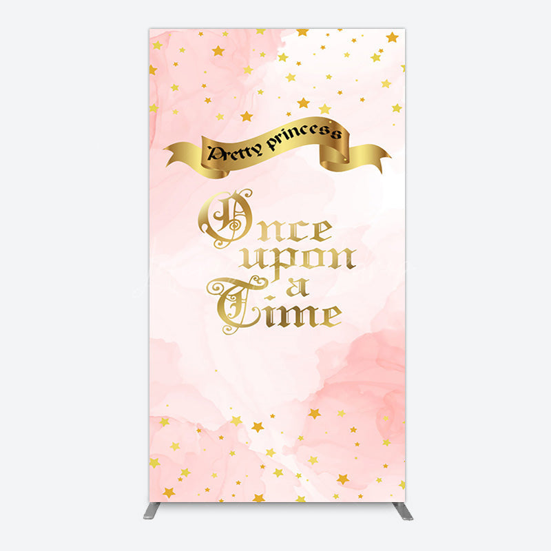 Lofaris Once Upon A Time Stars Pretty Princess Rectangle Backdrop