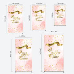 Lofaris Once Upon A Time Stars Pretty Princess Rectangle Backdrop