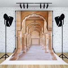 Lofaris Ornate Pillar Archway Classic Architectural Backdrop