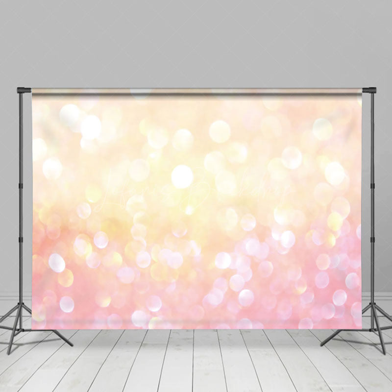 Lofaris Pink Bokeh Blurred Light Abstract Backdrop For Photo