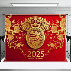 Lofaris Prosperous Snake 2025 Chinese New Year Celebration Backdrop