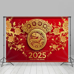 Lofaris Prosperous Snake 2025 Chinese New Year Celebration Backdrop