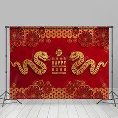 Lofaris Prosperous Snake Year 2025 Chinese New Celebration Backdrop