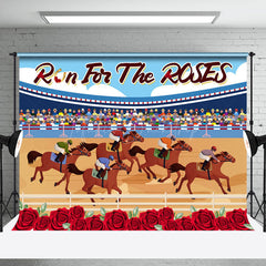 Lofaris Racecourse Run For The Roses Kentucky Derby Backdrop