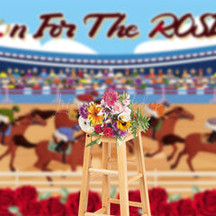 Lofaris Racecourse Run For The Roses Kentucky Derby Backdrop